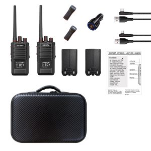 Tradies Compact SIERRA 5W 80CH UHF CB Handheld Twin Pack